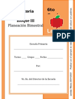 6to Grado - Bloque 3 - Historia