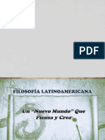 FILOSOFÍA LATINOAMERICANA