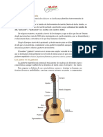 informacion de la guitarra