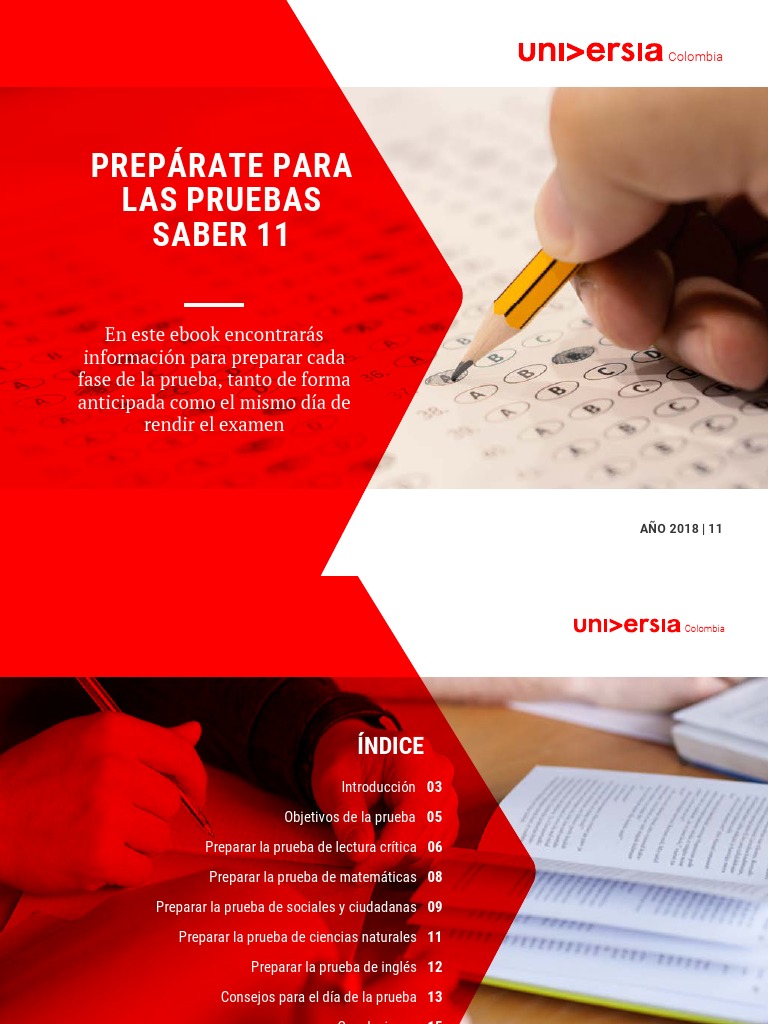 Ebook Preparate para Las Pruebas Saber 11 PDF | PDF | Conocimiento ...