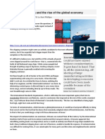 LO2.1 Container Shipping and The Rise of The Global Economy