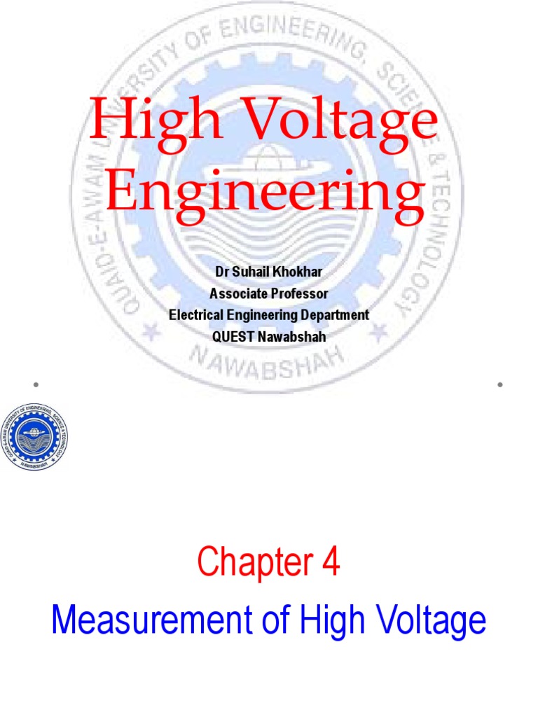 Sphere Gap Techniques in High Voltage Measurement | PDF | Capacitor ...
