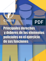 Derechos Humanos de Los Policias