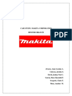 Case Study: Makita Corporation Binondo Branch