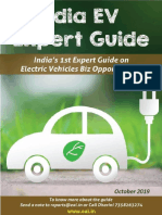 India EV Expert Guide Sample Report Oct 2019
