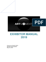 Exhibitor Manual for Art Moments Jakarta 2019