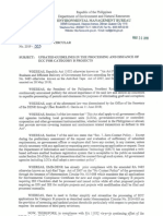 EMB Memo Circular No. 2019 003 Updated Guidelines in The Processing and Issuance of ECC For Category B Projects