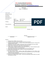 Format Booking