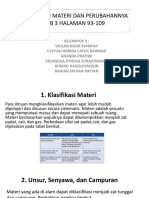 Klasifikasi Materi Dan Perubahannya Bab 3