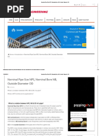 SMYS Calculation for Pipeline Design | PDF