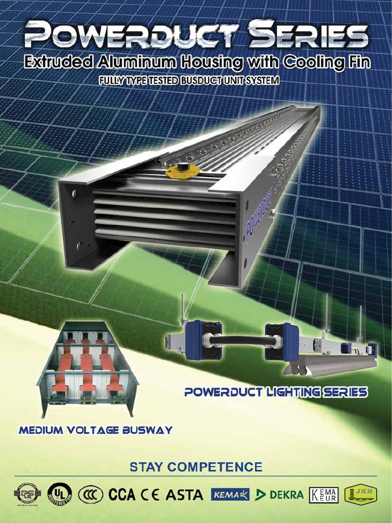 Powerduct Busway System Overview | PDF | Insulator (Electricity ...