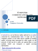 Omputer Communications and Networks