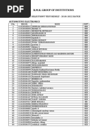 RMK Group CoE Selection Result