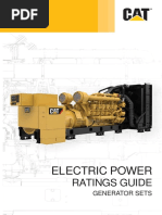 Caterpillar Electric Power Ratings Guide