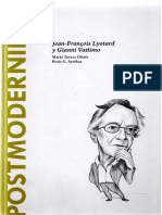 40. Oñate, M.T. y Arribas, B.G. - Postmodernidad. Jean-François Lyotard y Gianni Vattimo.pdf