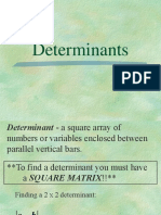 Determinant