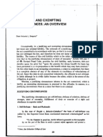 Just I Fy (NG and Exempting Circumstances: An Overview: Dean Antonio L. Gregorio