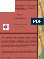 Pengaruh Ukuran Perusahaan, Struktur Aktiva Dan Profitabilitas Terhadap Struktur Modal Pada Perusahaan Manufaktur Di Bursa Efek Indonesia (Bei)