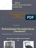 Pengantar TI - BAB2-PERKEMB&KLASIFIKASI KOM