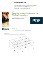 Practice Workbook: Designing Isolated, Continuous, and Pile Cap Foundations