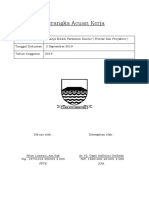 Kerangka Acuan Kerja Proyektor Dan Printer