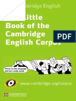 The Little Book of The Cambridge English Corpus