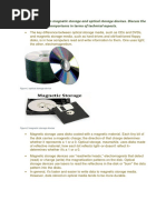 Difference Between Magnetic Storage and Optical Storage Devices