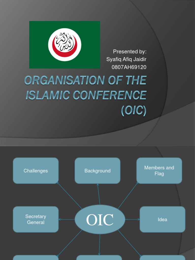 Organisation of The Islamic Conference (OIC) | PDF | Organisation Of
