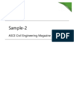 Sample-2: ASCE Civil Engineering Magazine