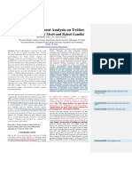 Poltical Sentiment Analysis On Twitter Data Modi and Rahul