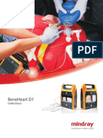 BeneHeart D1 Defibrillator Specifications and Features