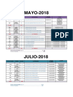 Calendario examenes sanidad mayo y julio 2018 