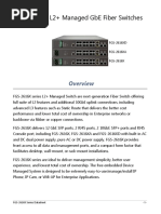 Fgs-2616X L2+ Managed Gbe Fiber Switches