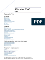 AQA GCSE Maths 8300: Topics and Resources Foundation Tier Number
