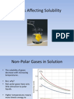 4.1 Factors Affecting Solubility