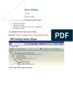 HR Configuration Steps:: First Goto SAP Logon Screen You Come To The SAP Initial Screen