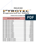 Pricelist FRC Pyrotec 2019