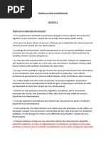 Citations en Droit Constitutionnel Semestre 1 Division B 2018-2019