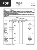 Junior High School Department Science 10 Second Quarter Course Outline SY 2019-2020 Class Number: Name: Year & Section