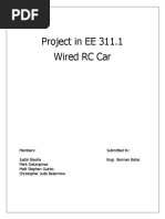 Project in EE 311.1 Wired RC Car