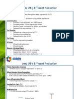 2017 UT-3 Effluent Reduction: Problem Statement: Project Goal Statement: Business Case