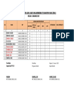 Rekap Daftar Hadir Guru