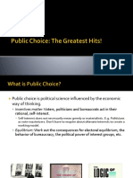 Introduction To Public Choice Theory