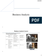 Business Analysis Careers