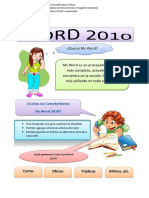 Crear documentos con Word 2010