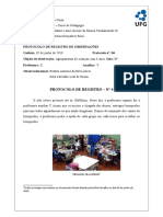 Protocolo de Registro e Observações n° 04