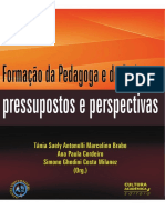 Formacao Do Pedagogo - e Book PDF