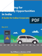Strategizing for E-mobility Opportunities in India - Actionable Guide From EVNext - May 2019