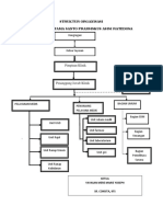 Struktur Organisasi Klinik Pratama Santo Fransiskus Asisi Ratedosa
