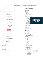 Computations For and Gate